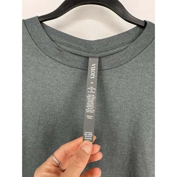 Vuori Daydream Crew Long Sleeve In Green Cape Heather Womens XL Read - Picture 2 of 11